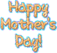 Happy Mother's Day with glitter