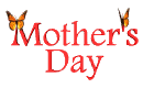 Mothers Day with butterflies animated