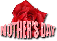 Mothers Day and rose plus star animation