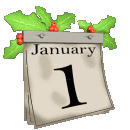 January 1st calendar