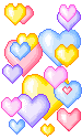 hearts animation