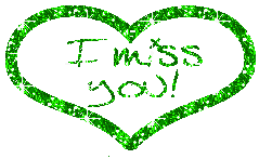 I Miss You heart