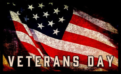 Veterans day flag