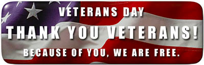 Thank You Veterans